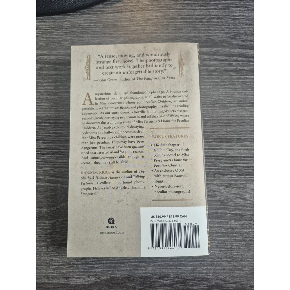Miss Peregrine's Home for Peculiar‎ Children by Ransom Riggs (2013, Trade...